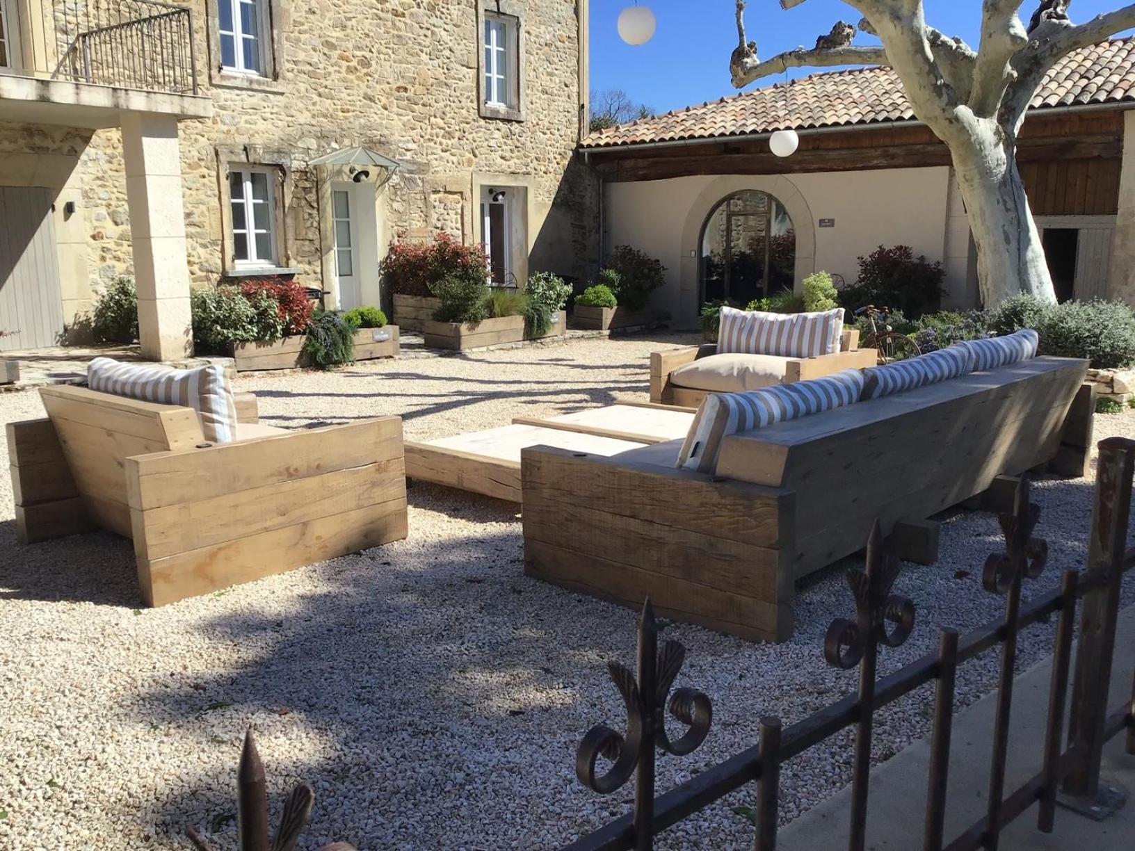 فيلا Domaine Chamarel Saint-Paulet-de-Caisson المظهر الخارجي الصورة