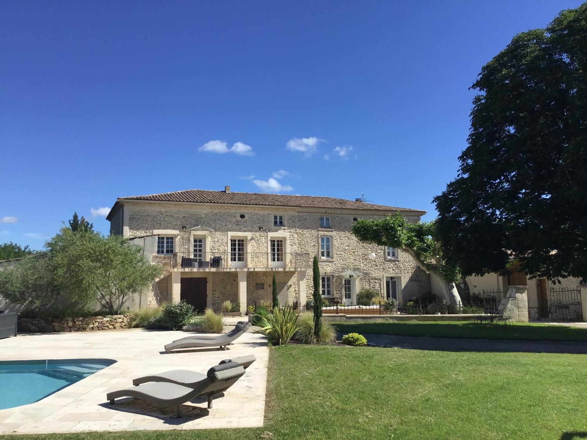 فيلا Domaine Chamarel Saint-Paulet-de-Caisson المظهر الخارجي الصورة