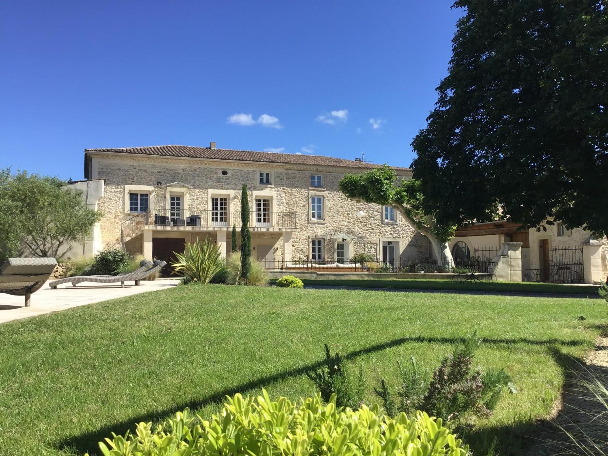 فيلا Domaine Chamarel Saint-Paulet-de-Caisson المظهر الخارجي الصورة